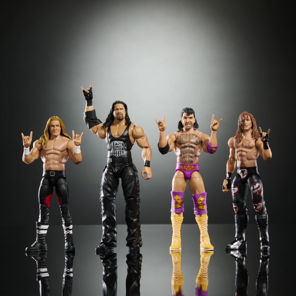 WWE Legends 28 Kliq Curtain Call & Ultimate Undertaker on Mattel Creations WWE Legends 28 Kliq Curtain Call & Ultimate Undertaker on Mattel Creations