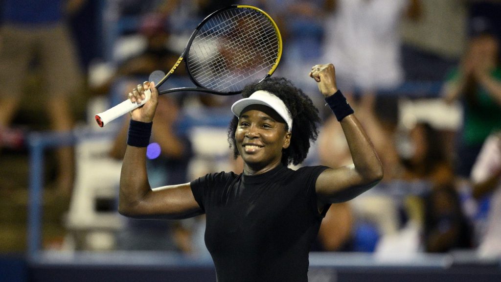 Venus Williams, 45, receives wild-card entry to US Open singles draw