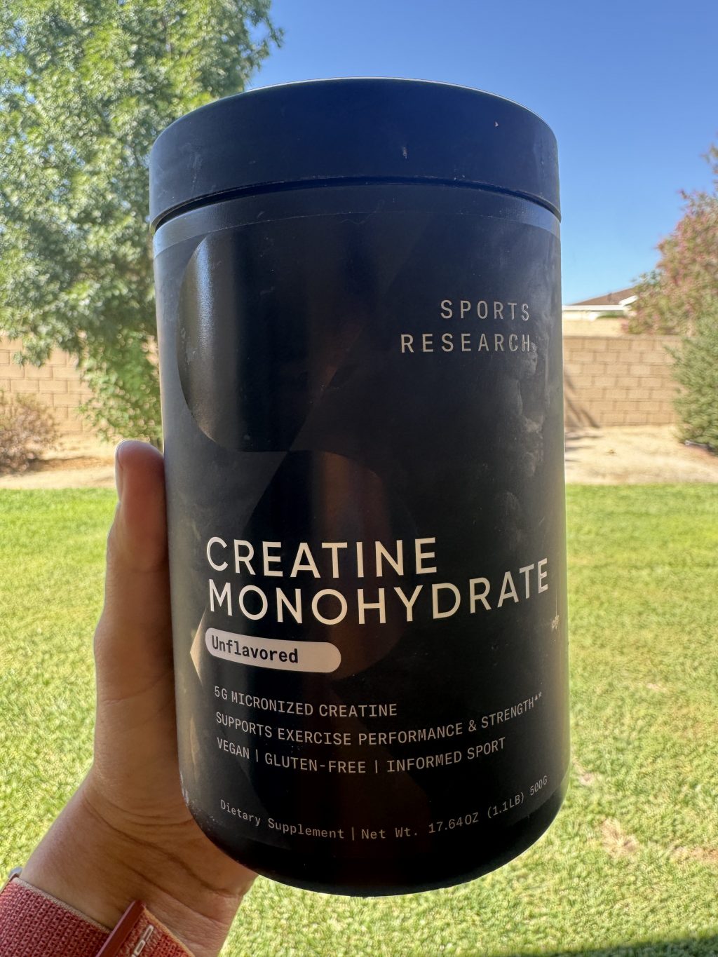 Sports Research Creatine Monohydrate Review