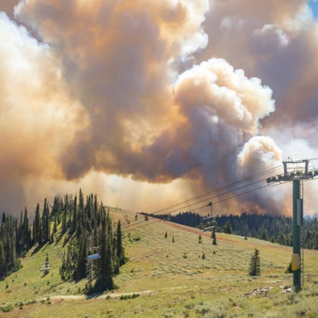 Tamarack Ski Resort in Idaho Suspends Activities Due To Wildfire Tamarack Ski Resort in Idaho Suspends Activities Due To Wildfire