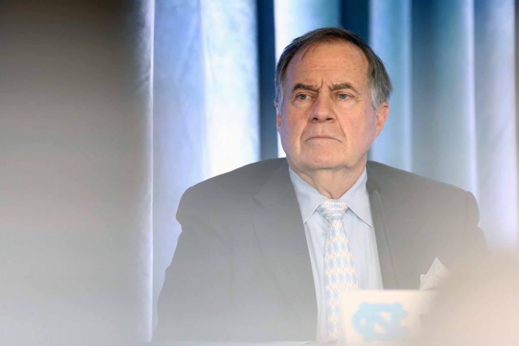 Bill Belichick won’t headline North Carolina's weekly coach's radio show