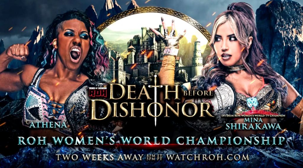 Athena VS Mina Set Up For Death Before Dishonor Athena VS Mina Set Up For Death Before Dishonor