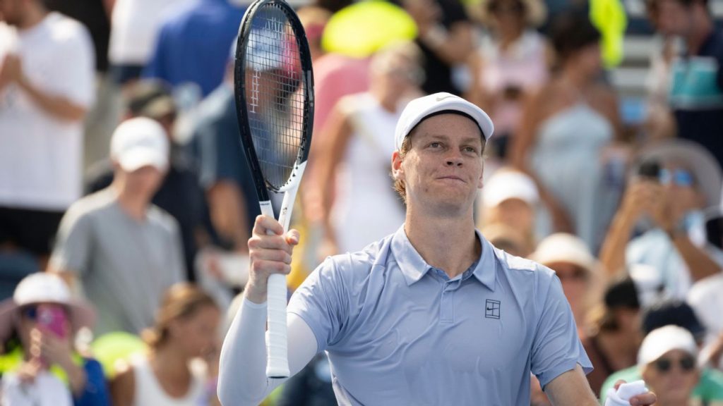 Sinner routs Auger-Aliassime in Cincy quarters
