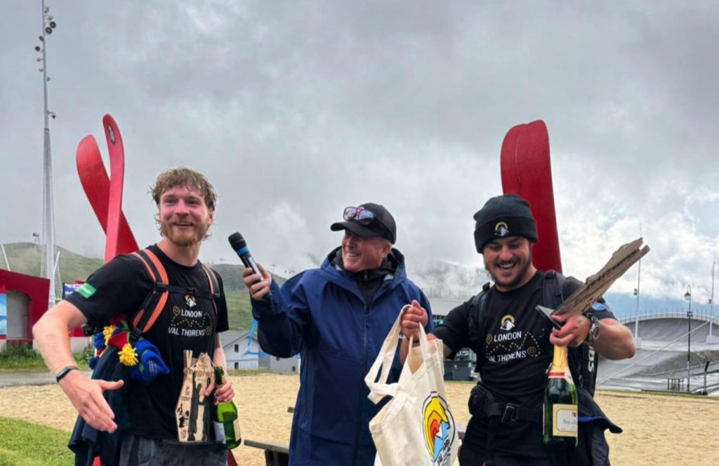Brits Complete Charity London to Alps Hike in Ski Boots