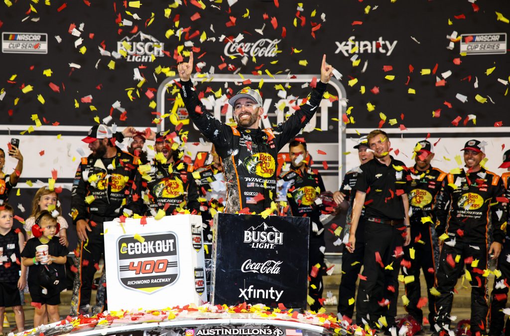 RECAP: Austin Dillon Punches Ticket to Cup Series Playoffs with a Win at Richmond RECAP: Austin Dillon Punches Ticket to Cup Series Playoffs with a Win at Richmond