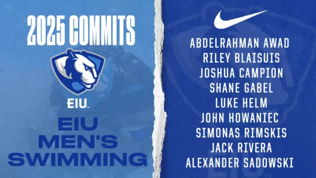 EIU Swimming Adds Nine Newcomers To Men’s Roster