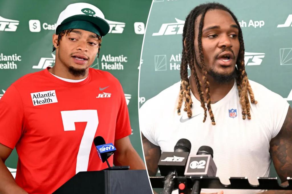 Jets’ team leaders run walk-through the day after loss to Giants