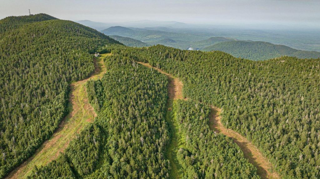 Maine Ski Area Brings In Crew To Hand Cut Long-Lost Trails