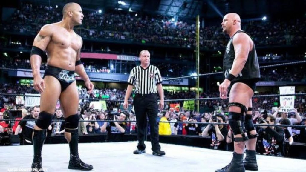 The Rock And Stone Cold Once Broke Their Tough Guy Acts To Say: “I Love You” In Emotionally Charged Moment The Rock And Stone Cold Once Broke Their Tough Guy Acts To Say: “I Love You” In Emotionally Charged Moment