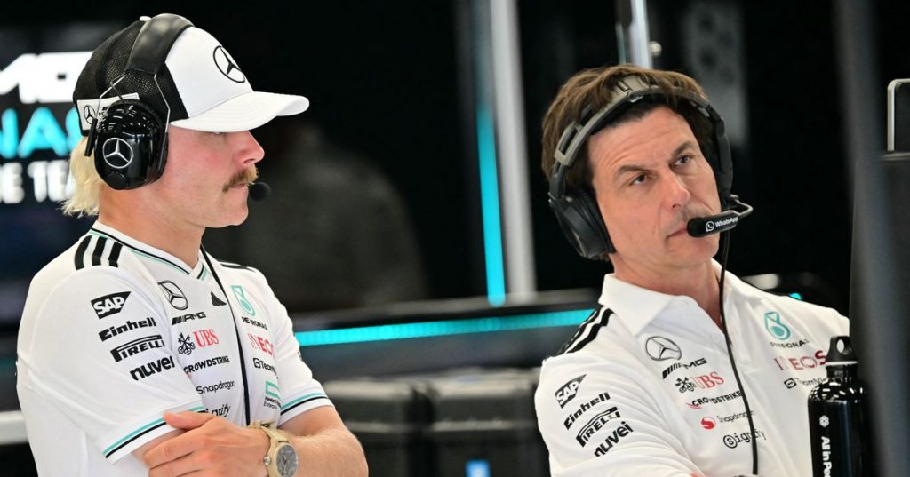 Cadillac F1 chief sends Toto Wolff message after signing Valtteri Bottas from Mercedes