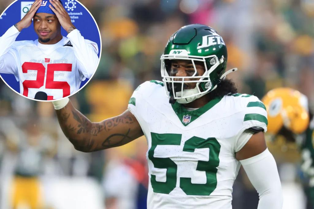 Stunned Giants sign Zaire Barnes away from Jets after Korie Black switched NY teams