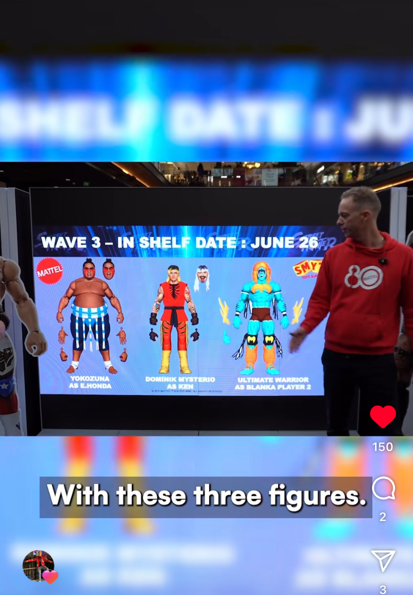 WWE x Street Fighter Wave 3 Elite Figures Revealed WWE x Street Fighter Wave 3 Elite Figures Revealed