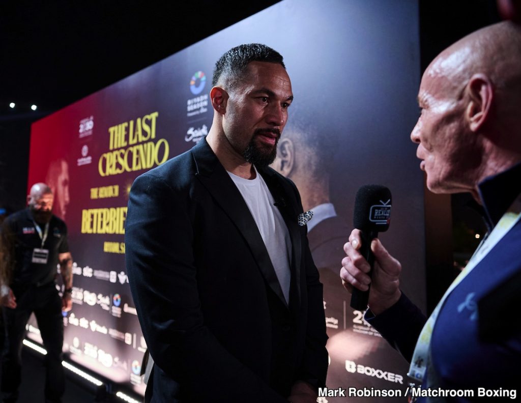 Joseph Parker and Fabio Wardley Edge Closer to an O2 Arena Clash on October 25 Joseph Parker and Fabio Wardley Edge Closer to an O2 Arena Clash on October 25
