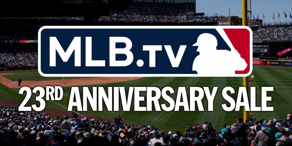 LAST CHANCE! Save big on MLB.TV during our 23rd Anniversary Sale