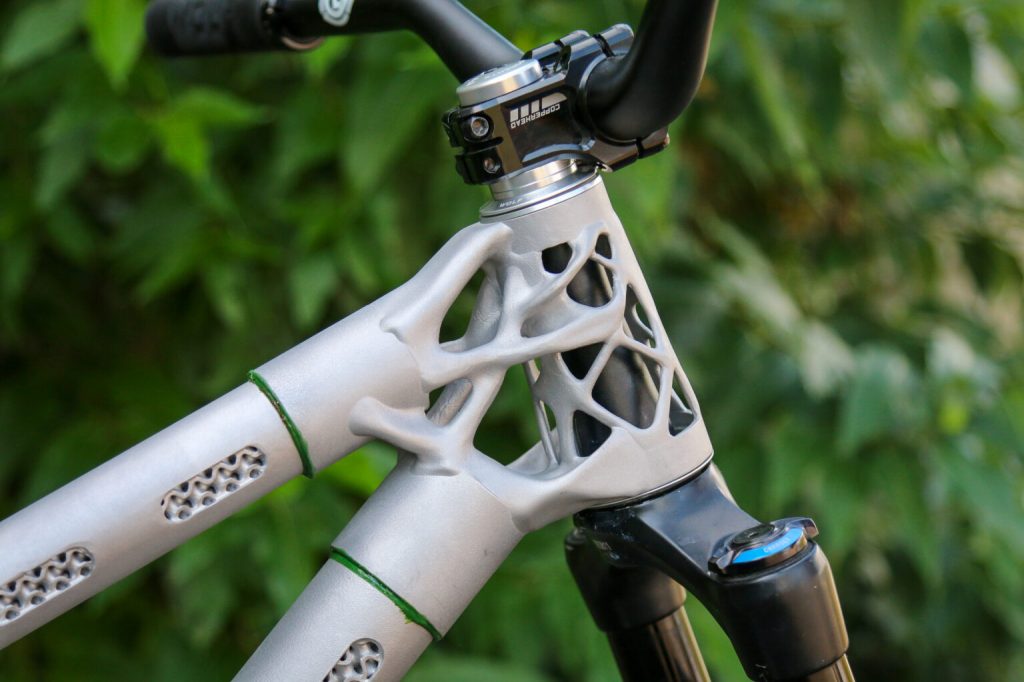 Dylan Banera is Back with A Wild 3D Printed Aluminum Dirt Jump Bike