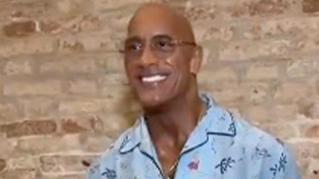 Dwayne ‘The Rock’ Johnson shows off shock body transformation as stunned fans say ‘he’s half of what he was’