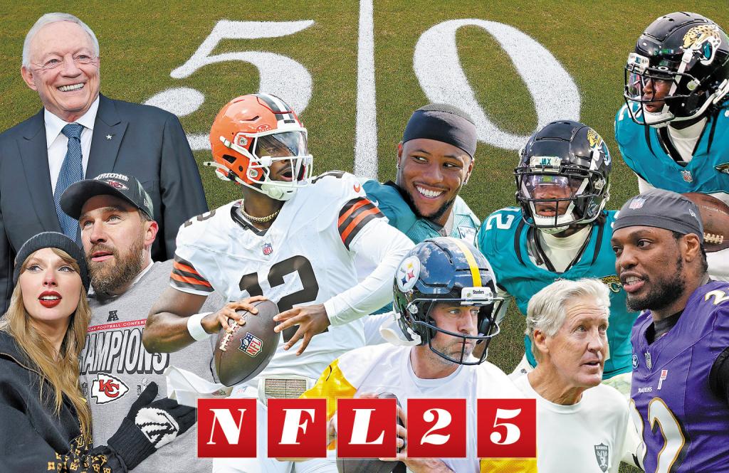 NFL’s 50 most fascinating people for 2025: Travis Hunter, Shedeur Sanders and more