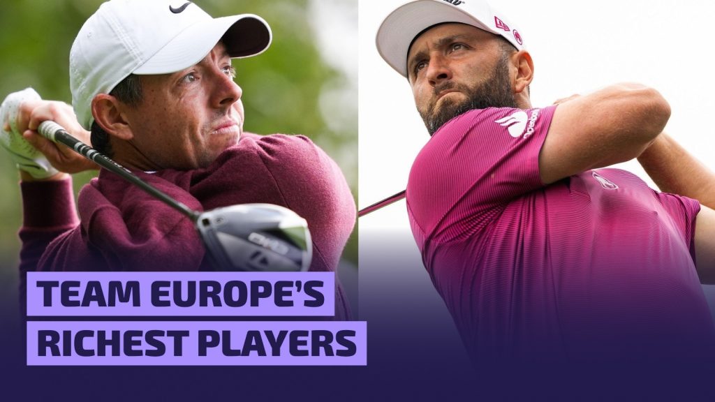 Team Europe rich list: Who’s the richest player on the Ryder Cup team?