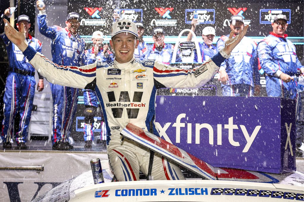 RECAP: Connor Zilisch Ties the NASCAR Xfinity Series Record with Fourth Straight Win