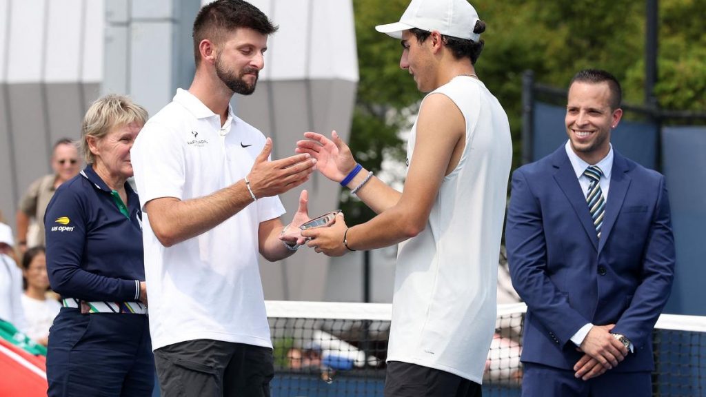 Ivan Ivanov and Jeline Vandromme win U.S. Open junior titles Ivan Ivanov and Jeline Vandromme win U.S. Open junior titles