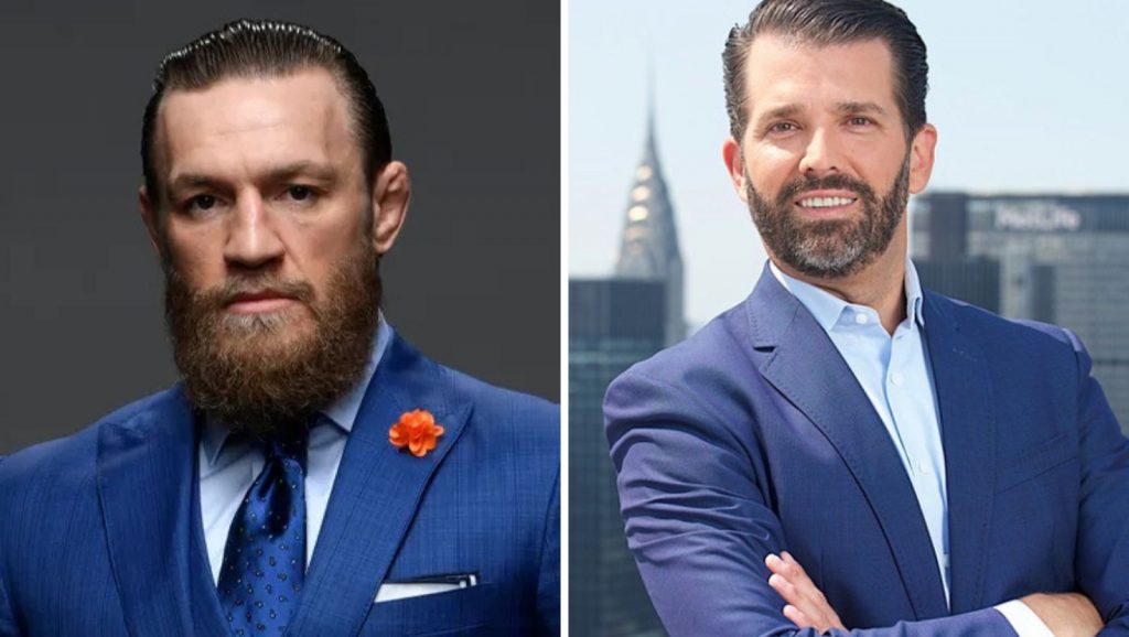 Conor McGregor partners with Donald Trump Jr. at MMA.Inc