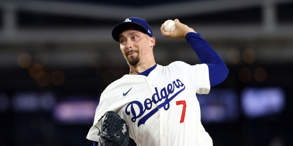 LA's rotation looking deep as ever, with Snell latest starter to dominate