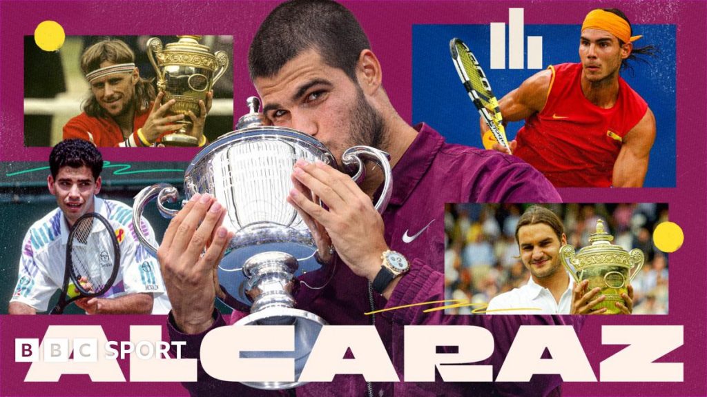 'Playing perfectly' – how does Alcaraz rank v men's tennis legends at 22? 'Playing perfectly' – how does Alcaraz rank v men's tennis legends at 22?