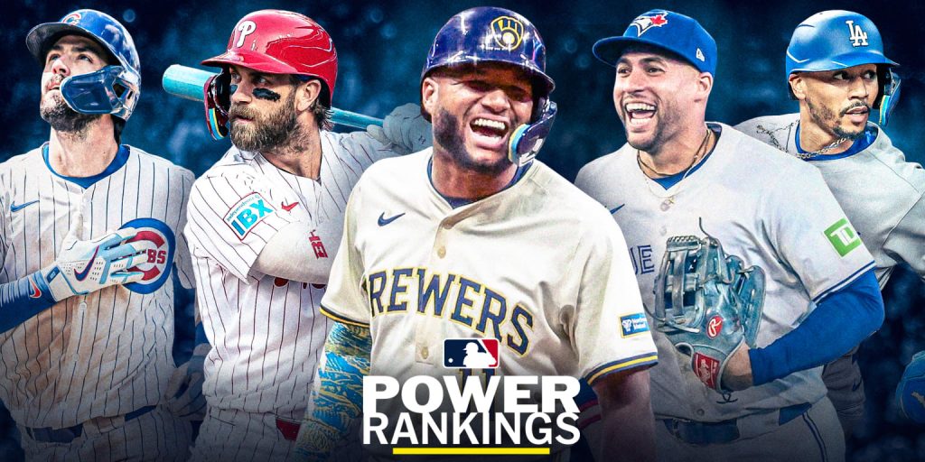 Dodgers jump back into top 5 in Power Rankings