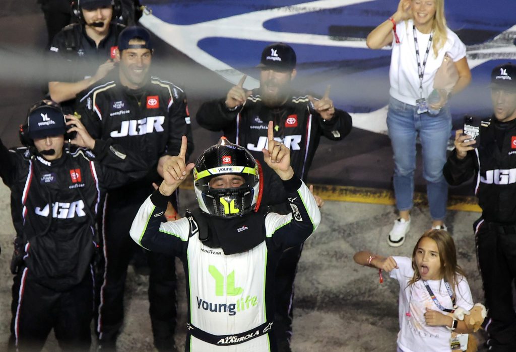 RECAP: Aric Almirola Delivers a Bold Strategy to Win NASCAR Xfinity Series Race at Bristol