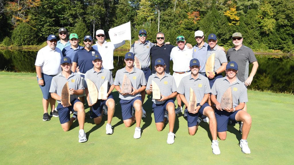 The University of Notre Dame nab second win at Men’s Canadian Collegiate Invitational  The University of Notre Dame nab second win at Men’s Canadian Collegiate Invitational Â