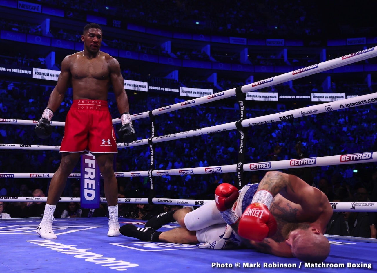 Ben Davison Backs Anthony Joshua to Shine Against Ngannou Ben Davison Backs Anthony Joshua to Shine Against Ngannou