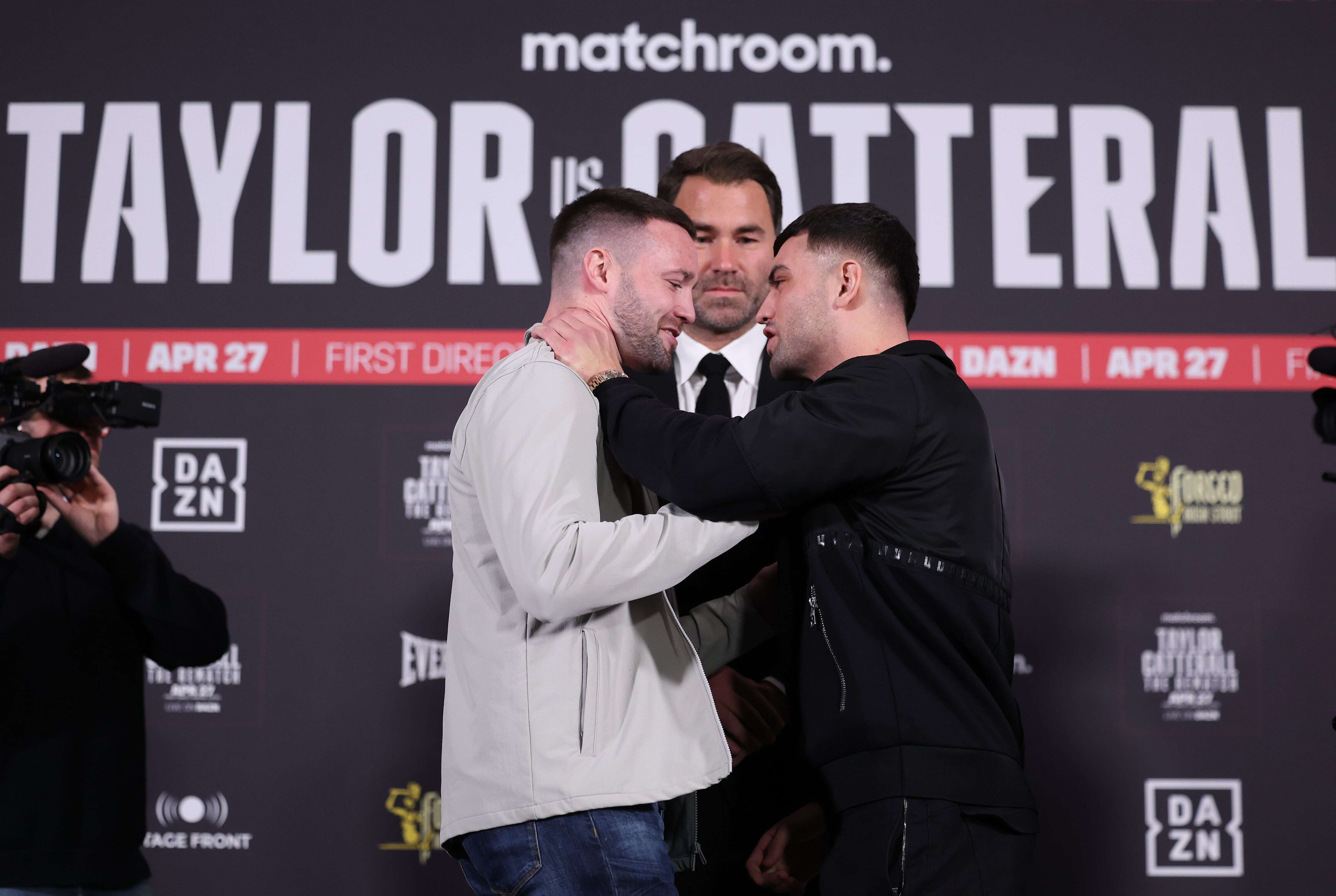Taylor And Catterall Separated After Heated Confrontation