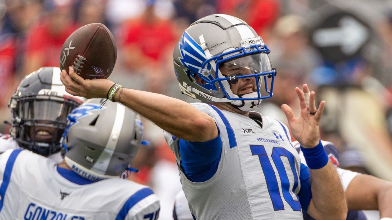 UFL's Battlehawks agree with QB McCarron