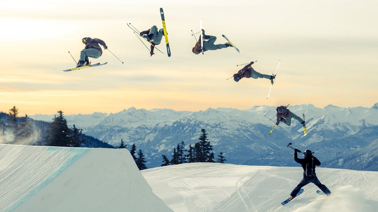 Skier Attempts Every Grab In A Single Day Skier Attempts Every Grab In A Single Day