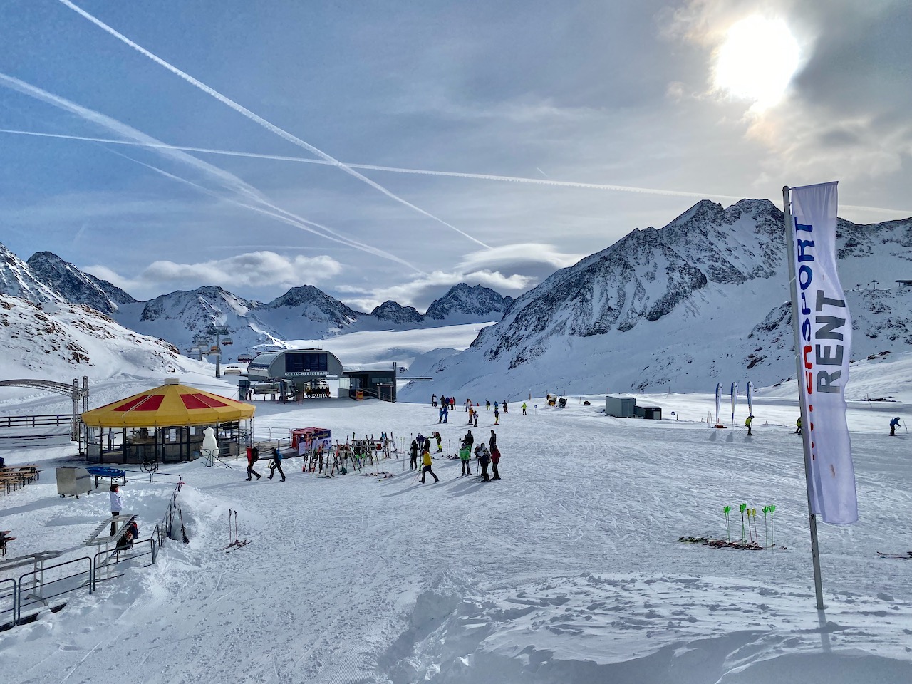 Late Season Skiing in the Tirol