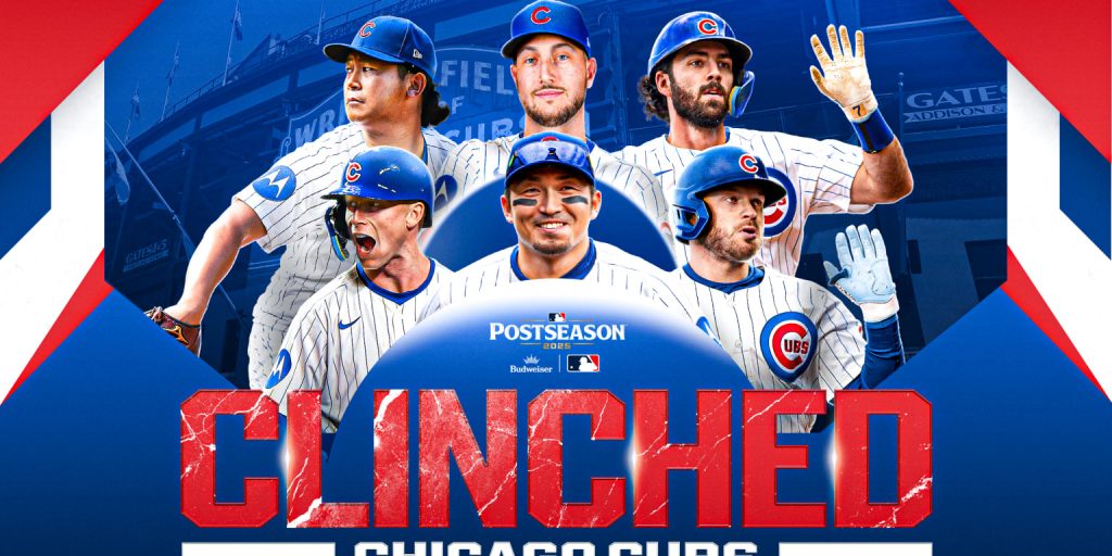 Cubs clinch, in postseason for 1st time since '20