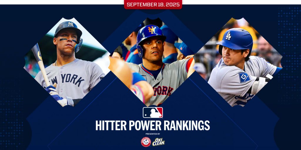 Judge makes big jump in latest Hitter Power Rankings Judge makes big jump in latest Hitter Power Rankings