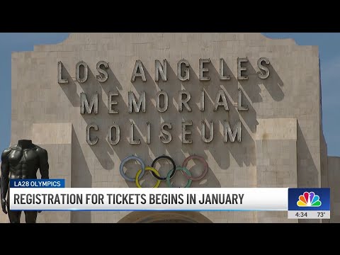 Tickets for 2028 LA Olympics Will Go On Sale in January | NBCLA