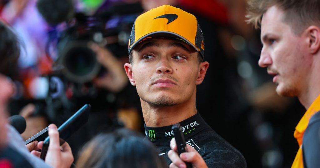 Lando Norris gives telling one-word answer after being left to 'look like a loser'