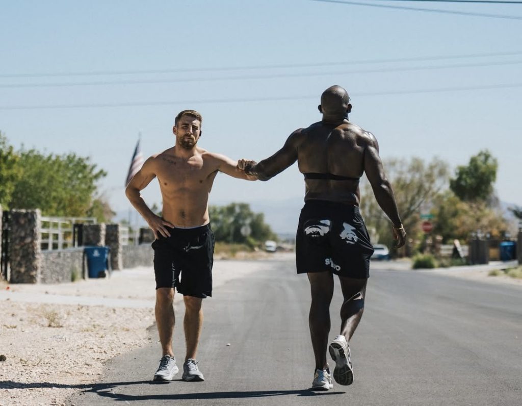 Muay Thai Team-Up! Khalil Rountree trains with Johnathan Haggerty enroute to showdown with Jiri Prochazka Muay Thai Team-Up! Khalil Rountree trains with Johnathan Haggerty enroute to showdown with Jiri Prochazka