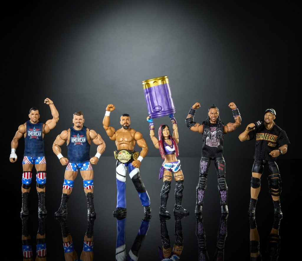 Photos: WWE Elite 122 Stone Cold Steve Austin, Creed Brothers, Andrade, Iyo Sky & Damian Priest