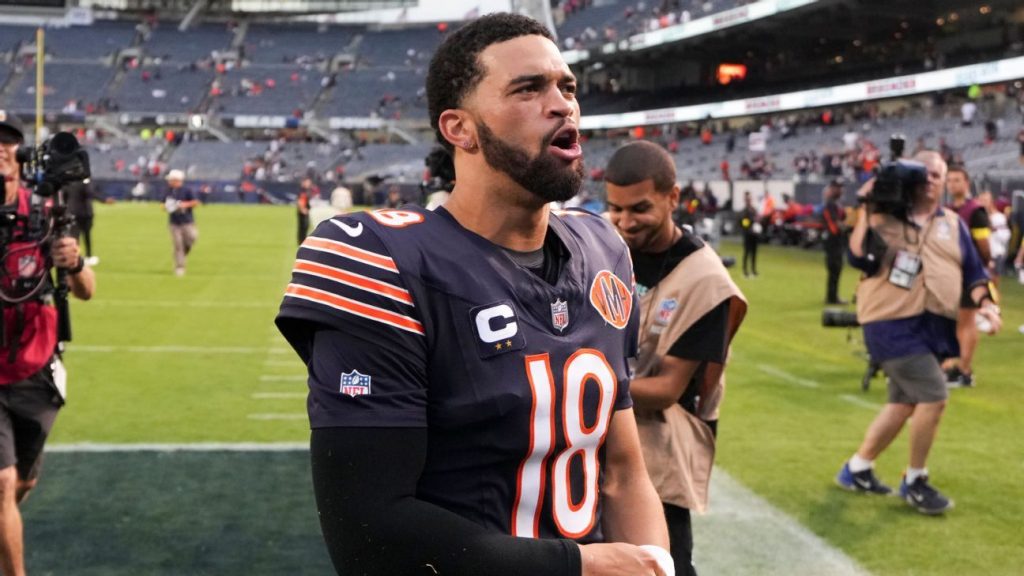 Four TDs, free hot dogs: Caleb Williams' career game secures food from Chicago stand