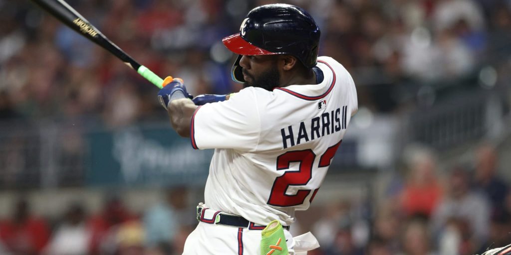 Harris' roller-coaster season rides upward again with 2-homer game Harris' roller-coaster season rides upward again with 2-homer game