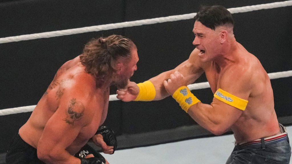Brock Lesnar’s future WWE status gets update after John Cena beatdown