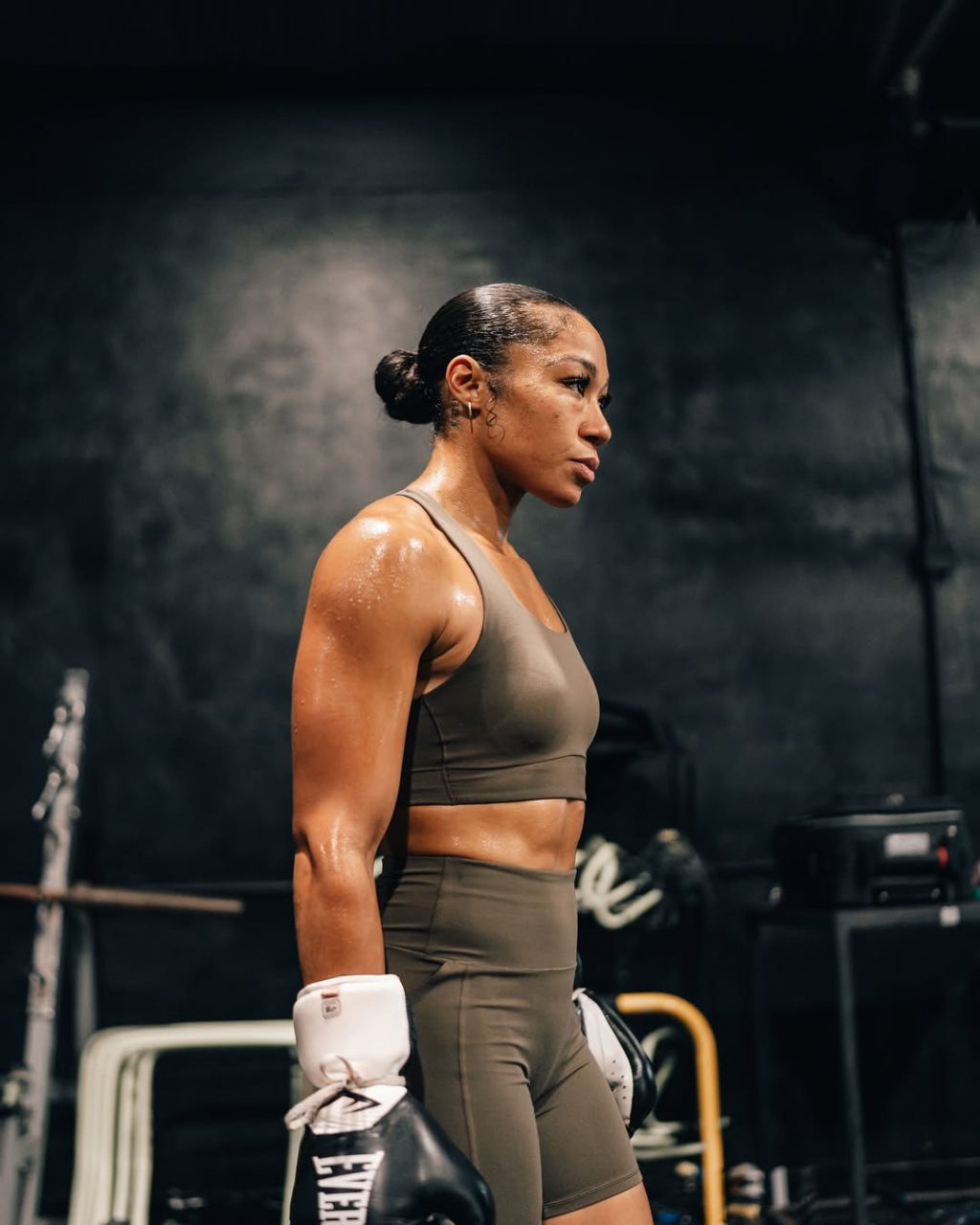Alycia Baumgardner “betting on a knockout” for Tank Davis vs. Jake Paul