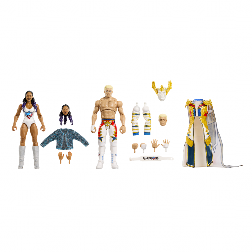 In Stock: Brandi & Cody Rhodes WrestleMania 40 WWE Ultimate 2-Pack @ Mattel Creations