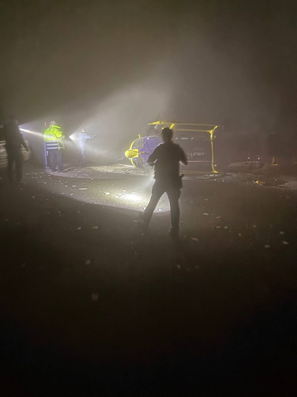 Medical Helicopter Crashes During Rescue Near Washington Ski Area