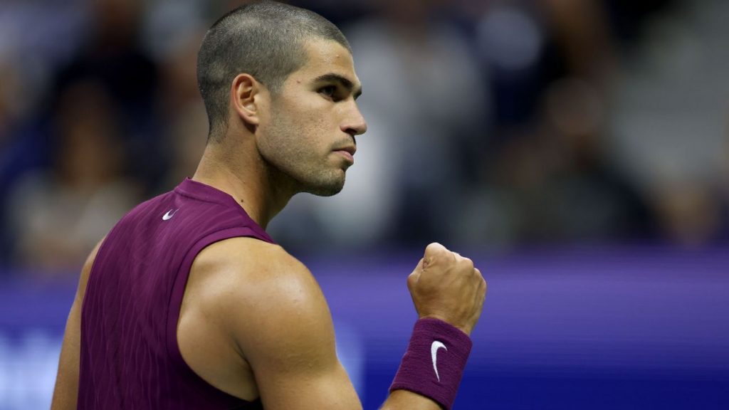 Alcaraz, Raducanu in Marlins park's tennis debut Alcaraz, Raducanu in Marlins park's tennis debut
