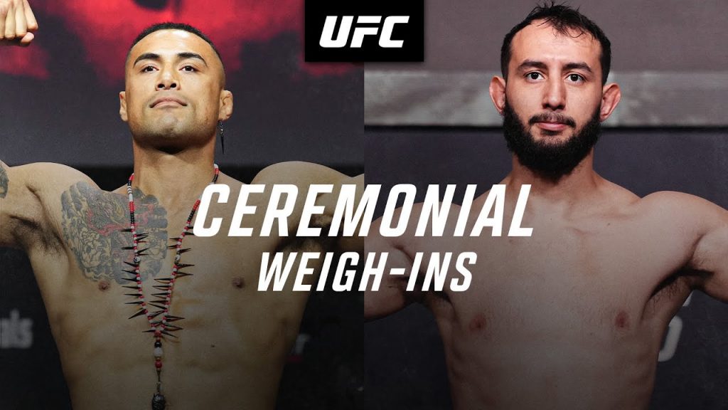 UFC Perth weigh-in results – Ulberg vs. Reyes UFC Perth weigh-in results – Ulberg vs. Reyes