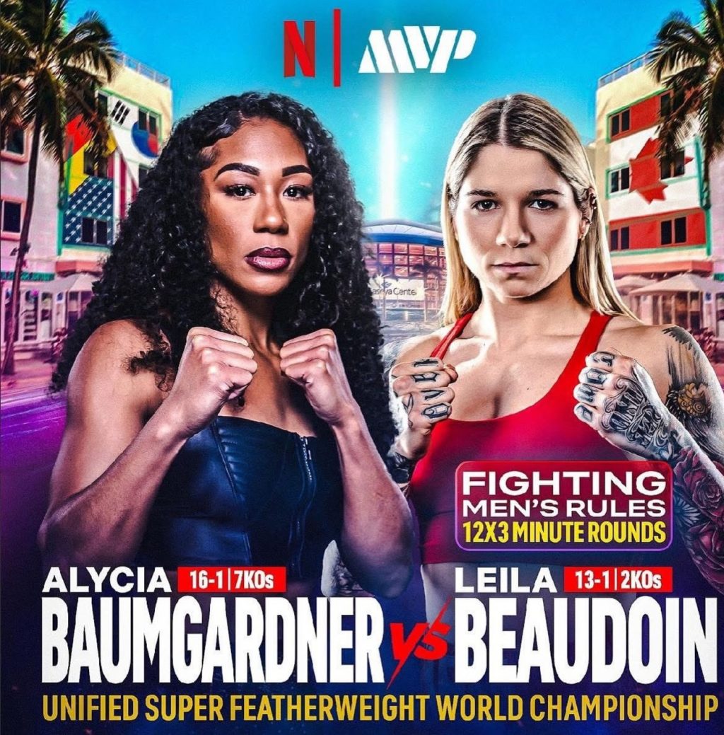 Baumgardner And Beaudoin Will Fight For Equality And The Unified World Title Baumgardner And Beaudoin Will Fight For Equality And The Unified World Title